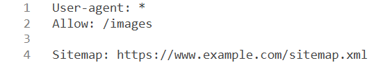 Пример простого файла robots.txt