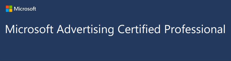Сертификат по рекламе в Bing (Microsoft Advertising)